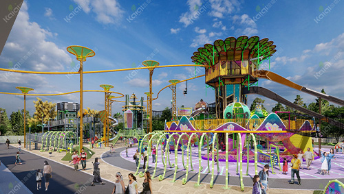 工業風與童趣的碰撞！黑金小鎮造了座寶藏樂園！